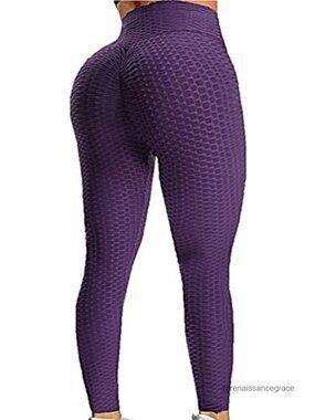 Women's High Waist Scrunch Butt Leggings Tummy Control Yoga Pants
